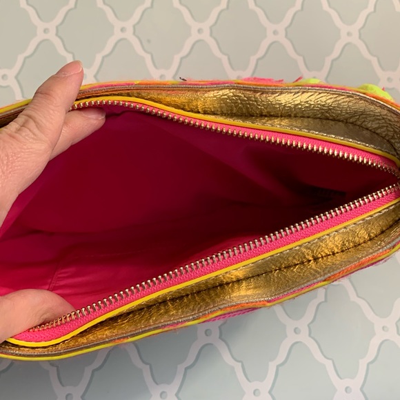 🎁 NWOT Lilly Pulitzer Baja Straw Clutch - Picture 6 of 6